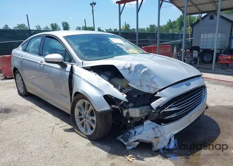 2019 Ford Fusion Hybrid Se из США, поврежденный, VIN 3FA6P0LU5KR234390